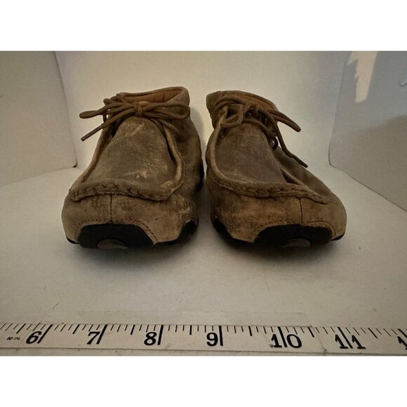 Twisted X Mens Brown Moccasin Shoes MDM0003 Leather Upper Size 8 - Picture 8 of 10